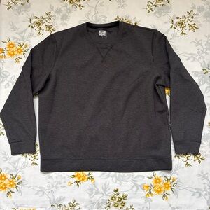 32 Degrees Size XXL Charcoal Crew Neck Sweatshirt